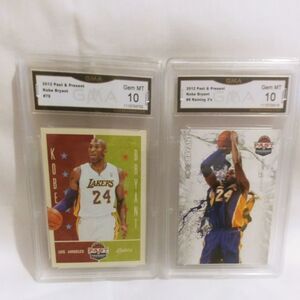 Kobe Bryant Lot of 2 GMA 10